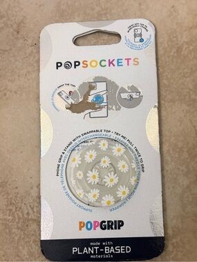 NWT PopSockets Pop Grip Phone Accessory, phone grip & stand w/ swappable top!